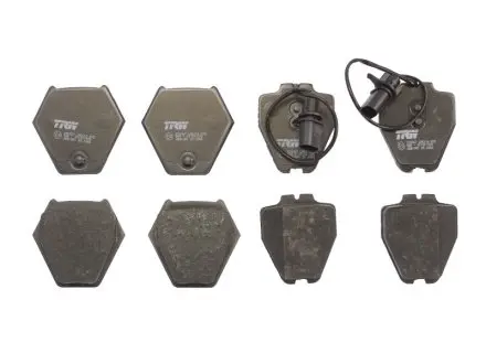 Тормозные колодки дисковые Audi A4 97-01/A6 97-05/VW Passat B5 00-05 TRW GDB1381