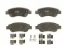 Тормозные колодки дисковые Citroen С1/Peugeot 107 05-/108 14-/Toyota Aygo 05- TRW GDB1633 (фото 1)