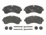 Тормозные колодки дисковые MB Sprinter (906) 508-519CDI 06- TRW GDB1696 (фото 1)