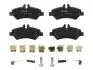 Тормозные колодки дисковые MB Sprinter 209-319CDI/VW Crafter 06- TRW GDB1697 (фото 1)
