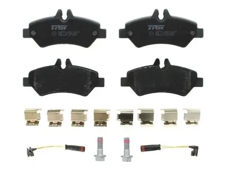 Тормозные колодки дисковые MB Sprinter 209-319CDI/VW Crafter 06- TRW GDB1697