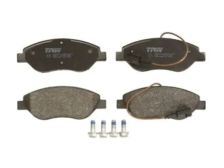 Тормозные колодки дисковые Fiat Stilo/Bravo/Lancia Delta 01-18 TRW GDB1855