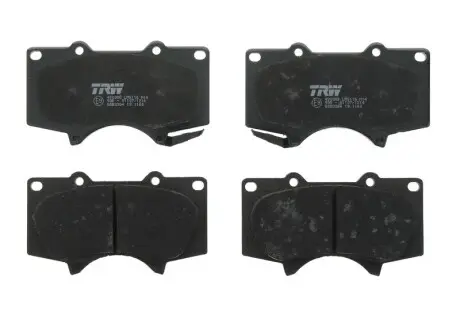 Гальмівні колодки пер. Toyota Land Cruiser/Hilux VII/Lexus GX/ MITSUBISHI PAJERO 01- (sumitomo) TRW GDB3364