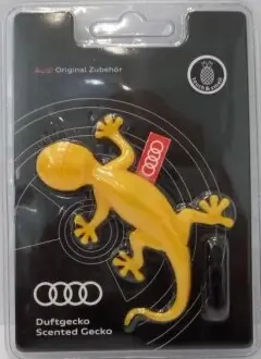 Ароматизатор Audi Gekko тропічні фрукти (Yellow) VAG 000 087 009C