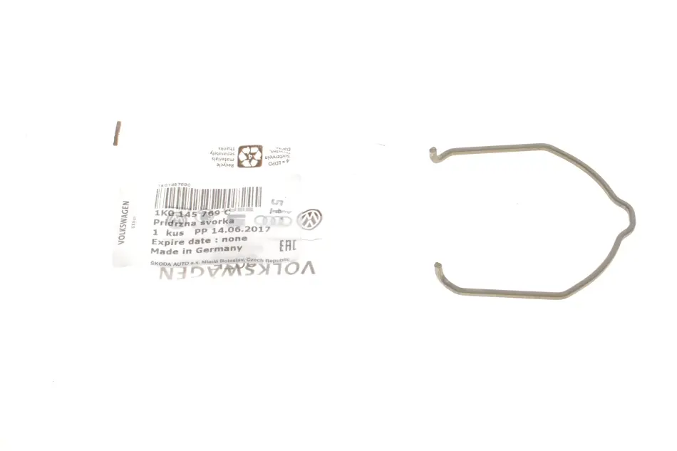 Фиксатор патрубка интеркулера VW Caddy III/Golf V 1.9 TDI/2.0 TDI 04-11 VAG 1K0145769C (фото 1)