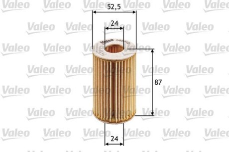 Фильтр масляный Valeo 586512