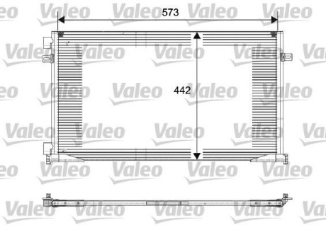 Радиатор кондиционера Valeo 817644 (фото 1)