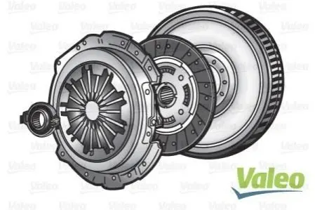 Маховик + комплект зчеплення Valeo 835167 (фото 1)