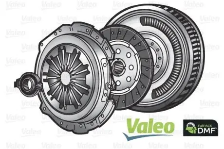 Комплект зчеплення FULLPACK DMF VAG A4/A6 1.8/2.0 95-05/Passat 2.0 00-05 Valeo 837048