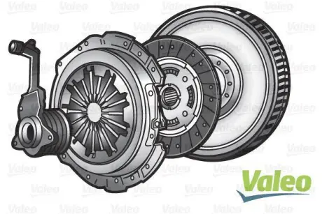 Демпфер + комплект зчеплення+вижимний Valeo 845028