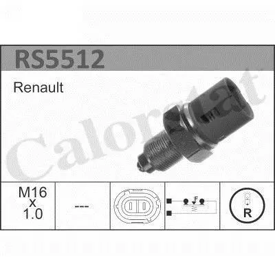 Перемикач фар заднього ходу Vernet RS5512 (фото 1)