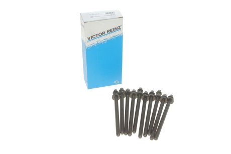 Комплект болтов с головкой системы TORX из черного металла VICTOR REINZ 14-32103-01