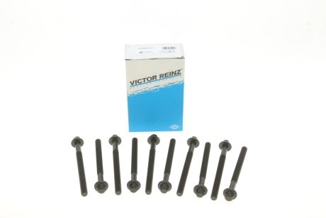 Комплект болтов с головкой системы TORX из черного металла VICTOR REINZ 14-32230-01