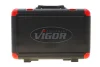 Набор инструментов комбинированный 3/4" (головки) 21 ед. (хромированные) VIGOR V2318N (фото 3)