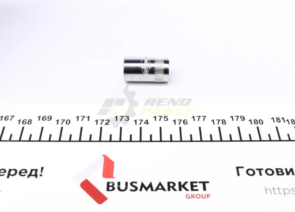 Головка торцевая 1/4" 10 мм (хромированная) VIGOR V2422N (фото 1)