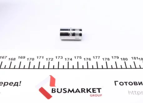Головка торцевая 1/4" 10 мм (хромированная) VIGOR V2422N