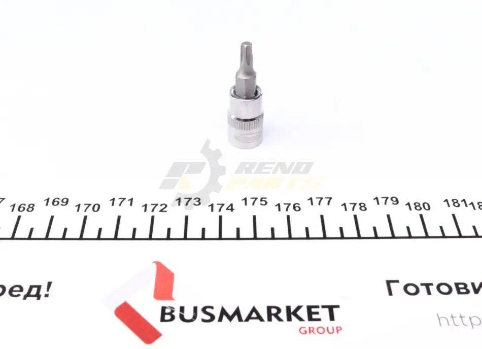 Головка 1/4" со вставкой T20 VIGOR V2444N (фото 1)
