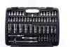 Haбир инcтpументов комбинированный 1/2", 1/4", 3/8" (головки, головки со вставкой, биты) 172 ед. (хромированные) VIGOR V2461 (фото 4)