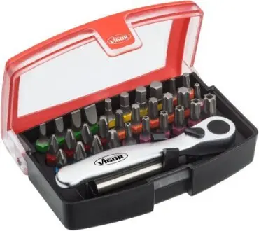 Набор бит комбинированный 1/4" 32 ед. VIGOR V5502