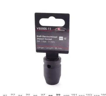 Головка ударна VIGOR V5550S-11
