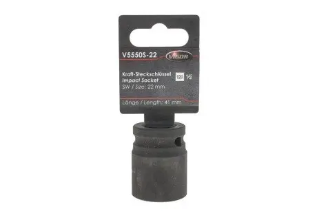 Головка ударна VIGOR V5550S-22