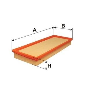 Фильтр воздушный WIX FILTERS WA6161