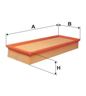 ФІЛЬТР ПОВІТРЯ WIX FILTERS WA6197