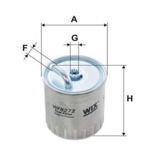 Фильтр топливный WIX FILTERS WF8272