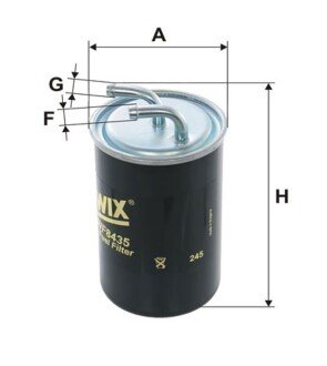 ФІЛЬТР ПАЛИВА WIX FILTERS WF8435