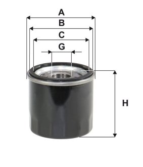 Фильтр масляный WIX FILTERS WL7204