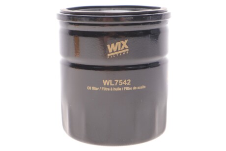 Фильтр масляный WIX FILTERS WL7542