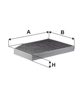 Фільтр салону вугільний WIX FILTERS WP2205