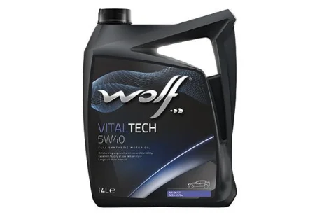 Моторна олива Vitaltech 5W-40, 4л Wolf 8311192