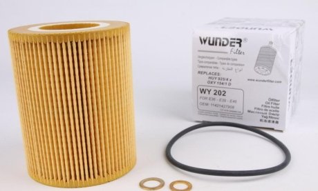 Фільтр масляний WUNDER FILTER WY 202 (фото 1)