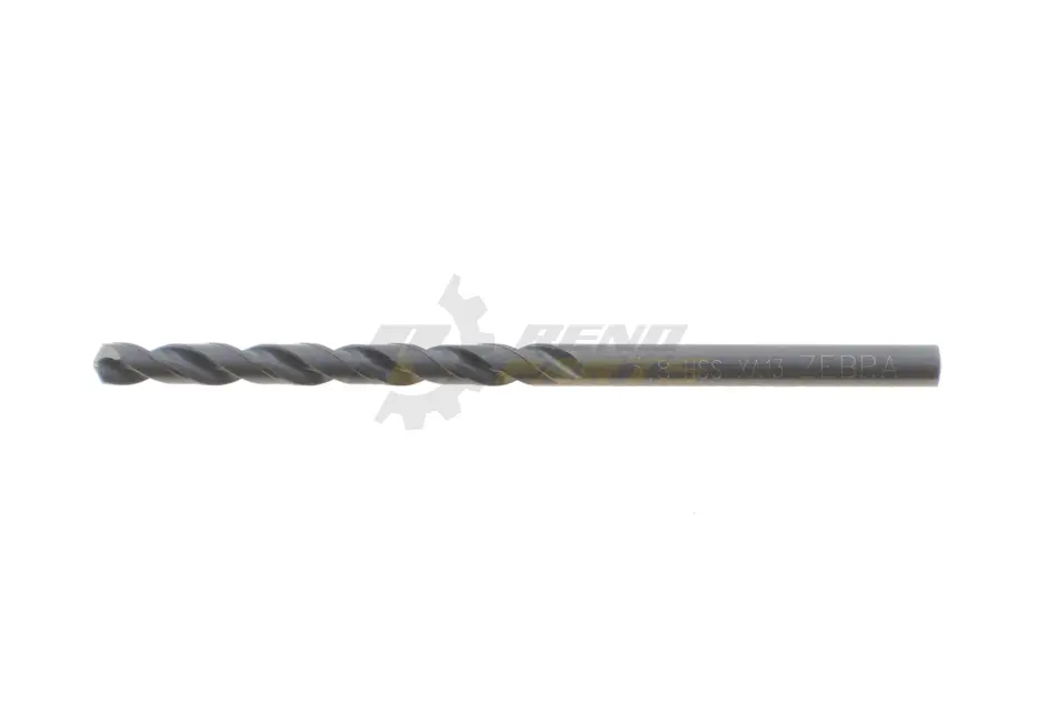 Сверло спиральное по металлу, HSS, DIN 338, D3,8mm, ZEBRA {арт. } WURTH 0624000380 (фото 1)
