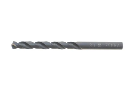 Сверло спиральное по металлу, HSS, DIN 338, D8,4mm, ZEBRA {арт. } WURTH 0624000840