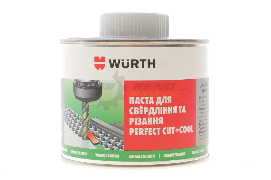 Паста для свердління та нарізання різьби CUT + COOL, 500 ml {арт. } WURTH 0893050010 (фото 1)