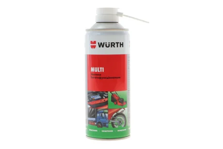 Спрей смазочно-очищающий MULTI универсальный (400ml) WURTH 089305540