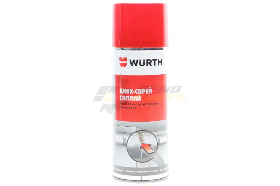 Цинк-спрей для точкової зварки (400ml) (світлий) WURTH 0893113114 (фото 1)