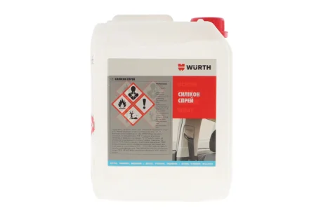 Смазка силиконовая Spray (5L) WURTH 089322105