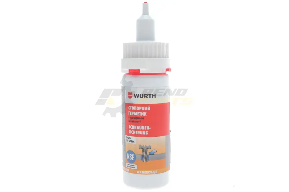 Фіксатор різьбовий, середньої міцності, DOS-Sys., 25 g {арт. } WURTH 0893243025 (фото 1)