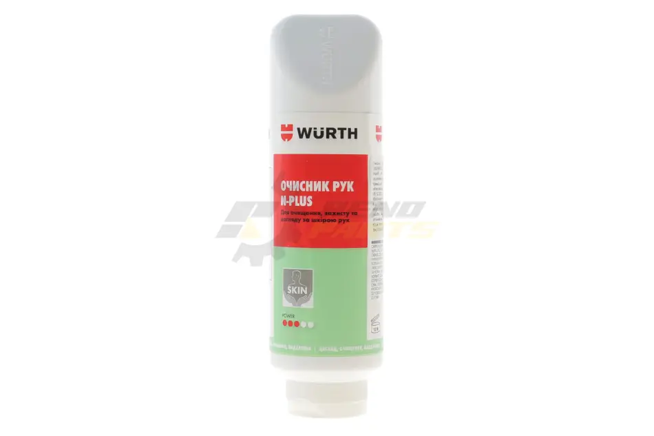 Очисник для рук N-PLUS, тюбик, 350 ml, SKIN {арт. } WURTH 0893900012 (фото 1)