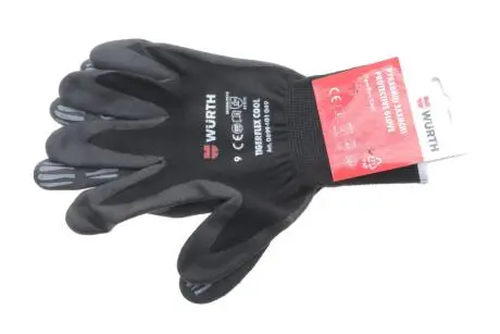 Рукавиці захисні з нітриловим покриттям TIGERFLEX COOL (Т.9) WURTH 0899401049