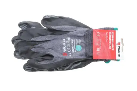 Рукавиці захисні TIGERFLEX PLUS, нейлон, покриття нітрил, пара, р.11 {арт. } WURTH 0899411021
