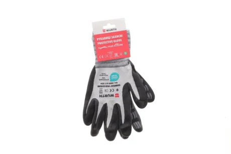 Перчатки с нитриловым покрытием (L) TIGERFLEX PLUS ECOLINE WURTH 0899411029