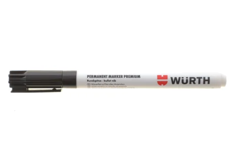 Маркер перманентный чернильный PREMIUM, черный, 1mm {арт. } WURTH 0967915311