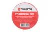 Изоляционная лента PVC, красная, 18мм/10м {арт. } WURTH 1985103 (фото 1)