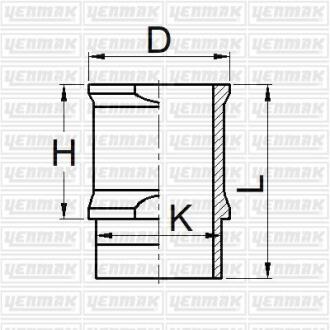 Гiльза цилiндра YENMAK 5105872000