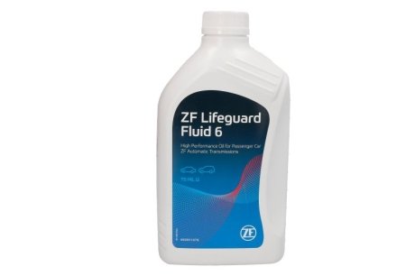 Олива трансмісійна LIFEGUARDFLUID 6 1л ZF S671090255 (фото 1)