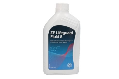 Масло трансмиссионное LIFEGUARDFLUID 8 1л ZF S671090312